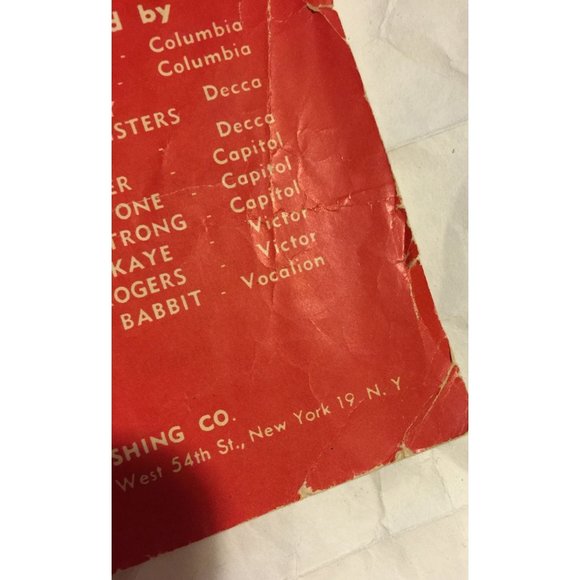 Here Comes Santa Claus by Gene Autry & Oakley Haldeman Vintage Sheet Music - Picture 4 of 12